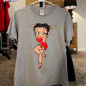 Vintage Y2K Betty Boop Pin-Up Tee